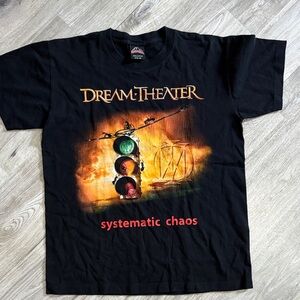 Dream teather Black Graphic T-Shirt